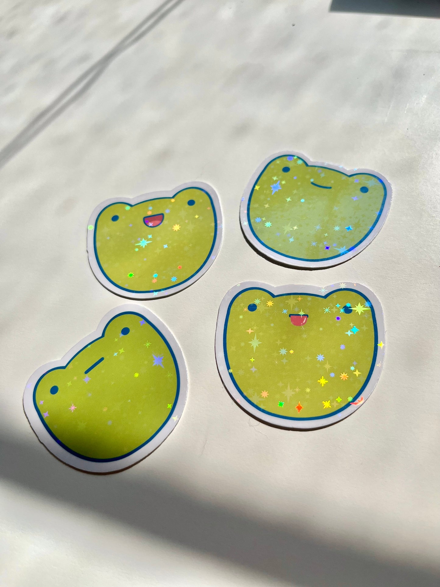 Hello Holographic Sticker Pack